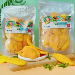 Xoài Sấy Dẻo 2 Vị Truyền Thống & Muối Ớt